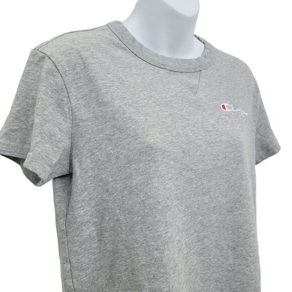 2/$20 Champion Classic Grey Top T-shirt Tee100% Cotton Size: Small - Picture 4 of 6